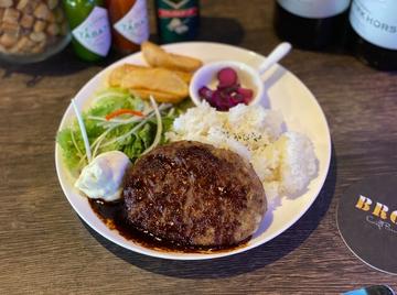 牛ハンバーグプレート