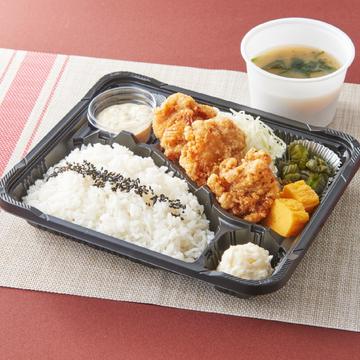 タルタルからあげ【3個】定食(みそ汁付)