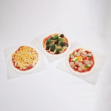 【200 OFF】ピザ+ドリンク+ケーキお得セット Soy Sausage Pizza set