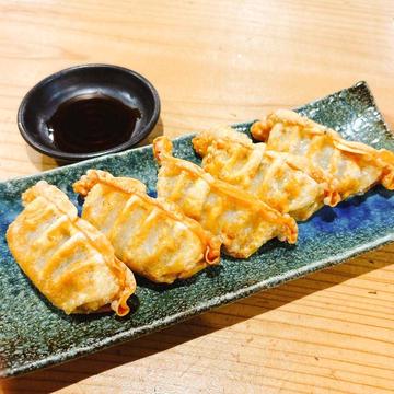具だくさん 揚げ餃子 (5個)【酢醤油】