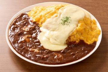 モッツァレラチーズオムライス(選べるソース) Mozzarella Omurice