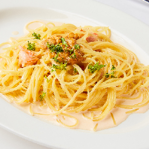 ウニのクリームソーススパゲティ