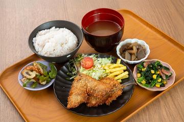 アジフライ定食
