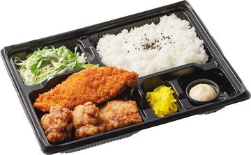 カラサーモン弁当 Fried thigh chicken with salmon bento