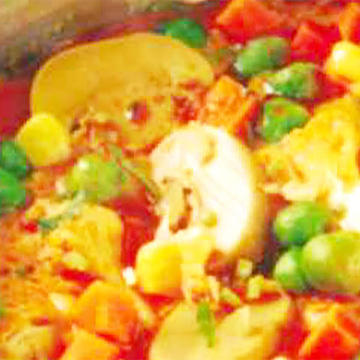 ミックス野菜カレー/Mix Vegetable Curry