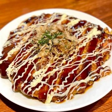 粉を使わないお好み焼き