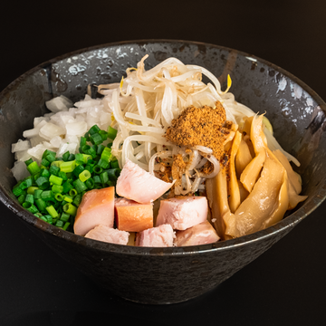 魚介豚骨油そば Seafood and Pork Bone Abura Soba