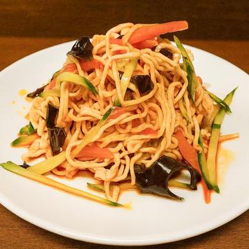 干し豆腐の細切り和え