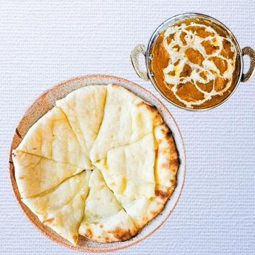 バターマサラ＆チーズナンセット