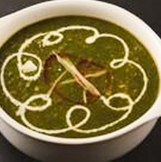 ホウレン草キーマカレー