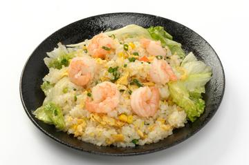 エビレタスチャーハン Shrimp and Lettuce Fried Rice