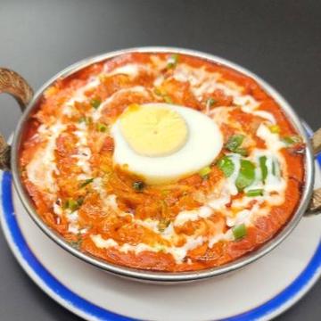 キーマエッグカレー【Keema Egg Curry】