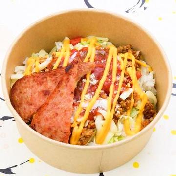 チーズスパムタコライス Original Taco-rice with Cheese sauce&Spam