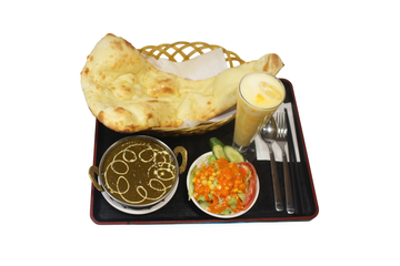 ほうれん草キーマカレーセット/Horenso Kima Curry Set