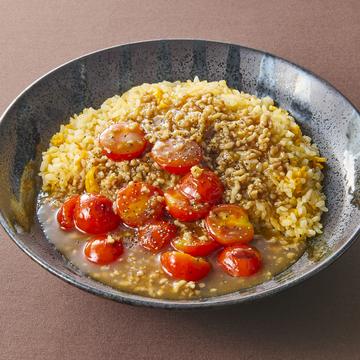 トマト【そぼろ】あんかけチャーハン