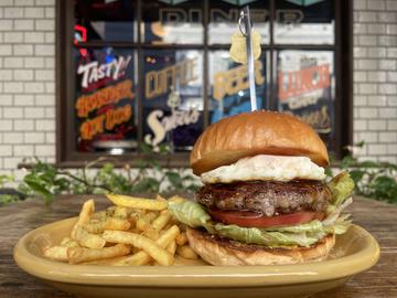テリヤキ月見バーガー【TERIYAKI TSUKIMI BURGER】