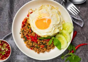 当店NO.1ガパオライスThai Basil StirFry