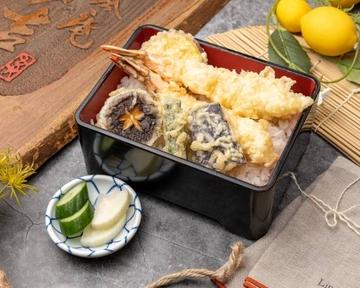 サクサク衣の~天丼