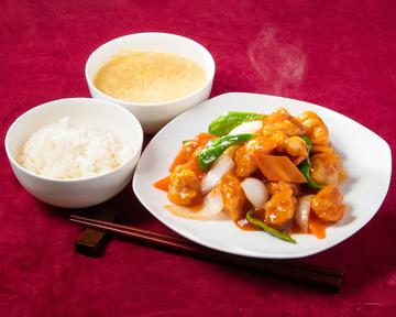 酢豚定食