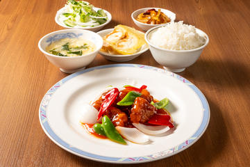 酢豚定食