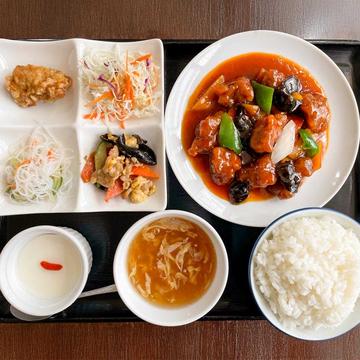 酢豚定食