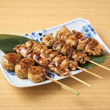 おまかせ焼鳥5本盛り(たれ)
