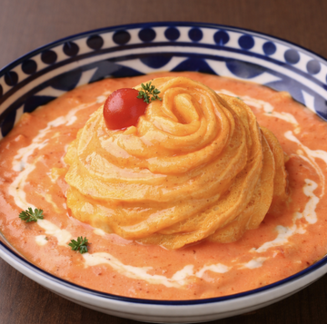 ドレスドオムライス(トマトクリーム)