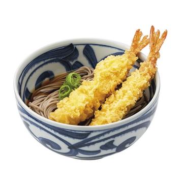【冷】ダブル海老天そば