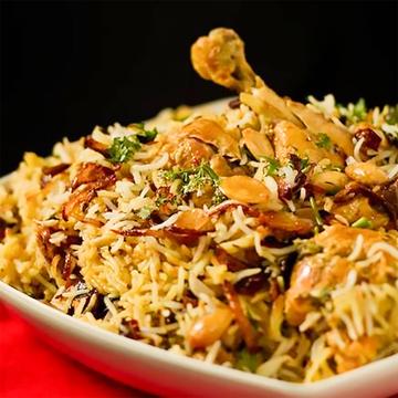 チキンビリヤニ Chicken biriyani