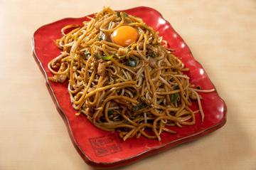 玉子入り焼きそば