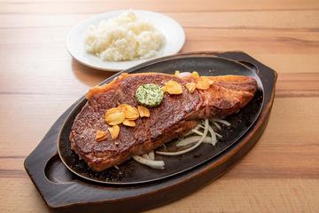 【最高品質/国産牛肉】サーロインステーキ225g ライス付き