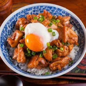 焼鳥屋の照りたま丼ダブル