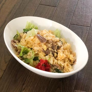 牛ガーリックチャーハン