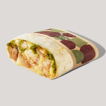 バジルポーク ホットトルティーヤ