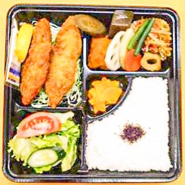 白身魚弁当