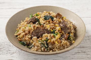 【納豆】台湾納豆炒飯 Taiwanese Fried Rice with Fermented Beans