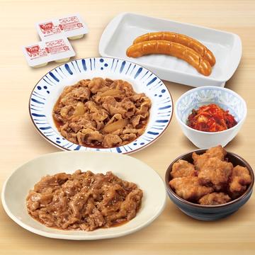 【一部店舗限定】すき家のおかずセット Sukiya Side Dish Set