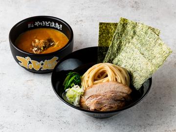 海苔つけ麺(チャーシュー1枚・薬味ネギ・ホウレン草・ノリ3枚)