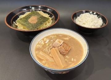 当店人気No.2つけ麺ライスセット