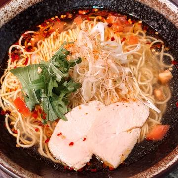 鶏塩らーめん 辛口