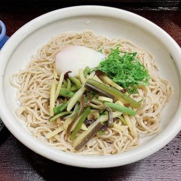 山菜ぶっかけ蕎麦