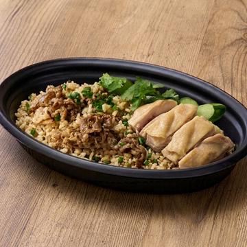 牛飯カオマンガイ Beef Rice Khao Man Gai