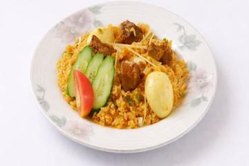 マトンビリヤニ Mutton Biryani【ドリンク付き】