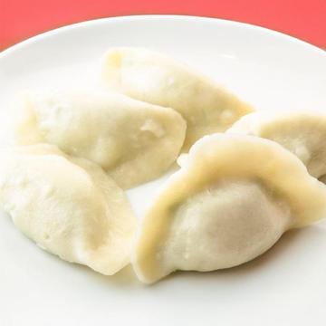 海老入りゆで餃子 Boiled Shrimp Gyoza Dumplings