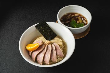 チャーシュー昆布水つけ麺(醤油)