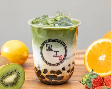 黒糖抹茶タピオカラテ Brown Sugar Matcha Tapioca Latte