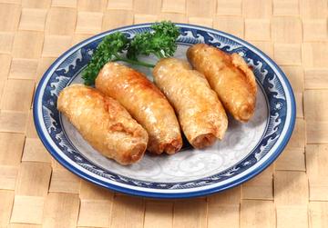 揚げ鶏皮餃子 Fried Chicken Crust Gyoza Dumplings