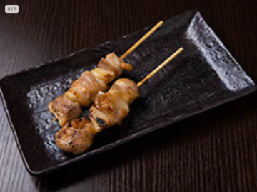 ももにんにく串2本