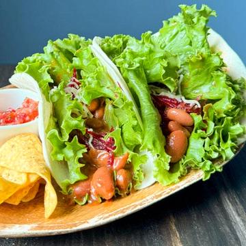 ヘルシービーンズタコス2ピース|Beans Tacos 2 pieces