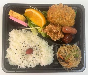 幕の内弁当(メンチカツ)
